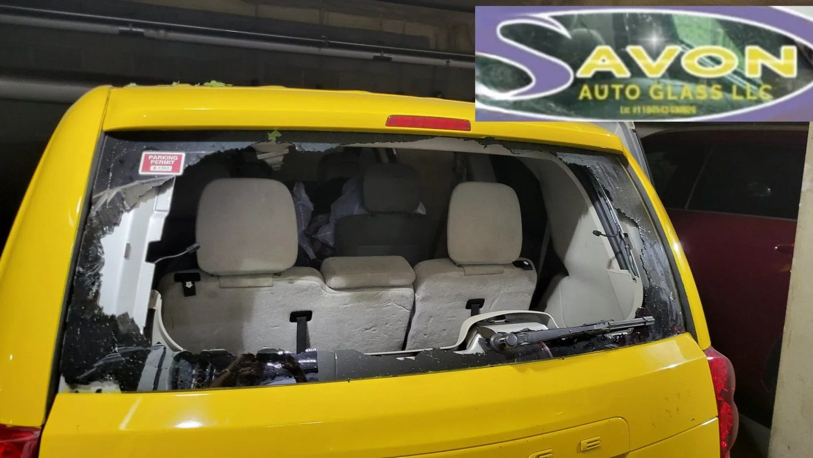 Rear glass preparation